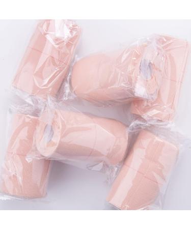 BQTQ 6 Rolls Elastic Adhesive Tape - 4 Inch Self-Adhesive Bandage Wrap for Wound Care & Sports Injuries - Beige Elastic Tape for Wrist & Ankle Sprains - Buy Online on GoSupps.com