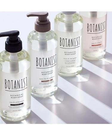 Botanist Moisturizing Body Wash - Natural & Organic Shower Gel for Sensitive Skin | Rose & White Peach 16.5 Fl Oz - Hydrating Japanese Skincare - Buy Online on GoSupps.com