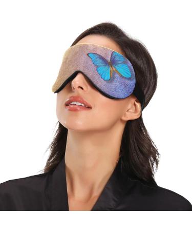 Adjustable Light Blocking Eye Mask for Deep Sleep - Ideal for Travel, Yoga, Meditation - Comfortable and Breathable - Men and Women - Buy Online on GoSupps.com