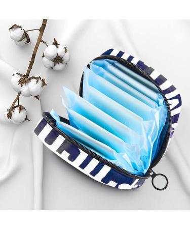 Stylish Women's Music Note Binding-Up Bag | Tampon Storage & Zip Pockets | Multi-Purpose Menstrual Bags - Buy Online on GoSupps.com