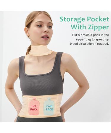 Organic Castor Oil Pack Set for Liver Detox & Thyroid Support | Reusable Cotton Flannel Compresses | 5-Pack for Stomach Waist & Neck Relief - Buy Online on GoSupps.com