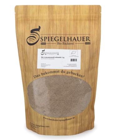 Organic Flaxseed Flour de-Oiled 1kg - Buy Online on GoSupps.com