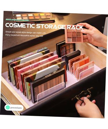 Didiseaon 4 Pcs Partition Storage Display Rack Desktop Cosmetics Holder Eyeshadow Organizer Makeup Household - Buy Online on GoSupps.com
