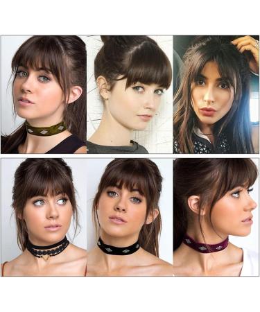 Bangs Hair Clip Synthetic Air Bangs Heat Resistant Hairpieces Hair Women Natural Short Bangs Hair Clips Curved Bangs for Daily Wear Hairpieces (Color : 33-01) - Buy Online on GoSupps.com