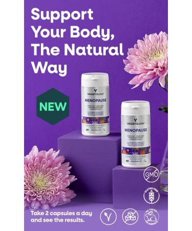 Vegan Menopause Supplements | Perimenopause & Menopause Vitamins for Women | 60 Capsules for Menopause Support - Buy Online on GoSupps.com