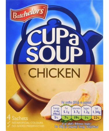 Bachelors Instant Cup A Soup Selection Tomato Cream of Vegetable Chicken Flavours 6 Boxes - Buy Online on GoSupps.com