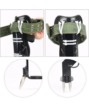 Buy 2Claws Stainless Steel Tree Climbing Crampons - Durable Spikes Set with Straps & Gloves for Safe Tree Work - International Shipping Available - Buy Online on GoSupps.com