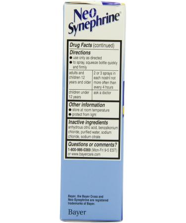 Buy Neo-Synephrine Nasal Spray - Regular Strength 0.5 oz - Fast International Shipping - Buy Online on GoSupps.com