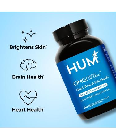 HUM Daily Wellness Essentials Bundle Dream Team Magnesium + OMG! Omega The Great + Here Comes The Sun Vitamin D3 - Buy Online on GoSupps.com