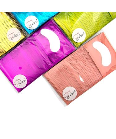 Florica 50 Pairs Lint-Free Eye Pads | Hydrogel Gel Masks for Eyelash Extensions | Rose Eye Flap Patches - Buy Online on GoSupps.com