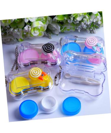 Shop Solustrie Sweet Contact Lens Case & Organizer - Travel-Friendly with Mirror | Durable & Stylish Contact Holder for Eyes - Buy Online on GoSupps.com