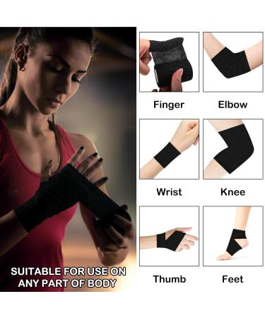 12 Rolls Self-Adhesive Bandage Wrapped In Color 7.5cm x 4.5M Elastic Self-Adhesive Bandage First Aid Sports Wrap Adhesive Bandage Pet Vet Self-Wrap Bandage. - Buy Online on GoSupps.com