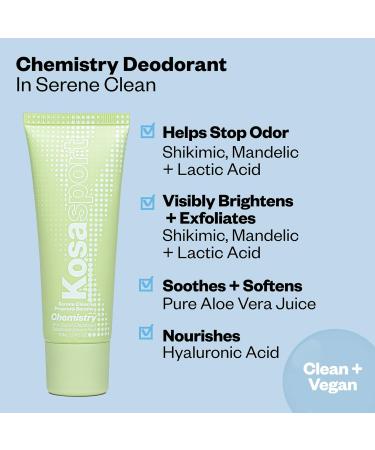 Kosasport Essentials Set | Active Skincare Trio: Deodorant with Shikimic & AHA Body Wash | Hydrating Lip Balm with Hyaluronic Acid - Buy Online on GoSupps.com