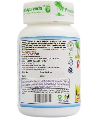 PUB Planet Ayurveda Rencure Formula Capsules - 60 Capsules - Buy Online on GoSupps.com