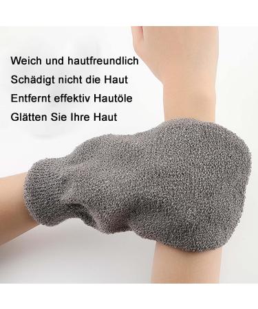 6 Pieces Exfoliating Peeling Gloves - Daily Skin Care Shower & Bath Body Gloves - Buy Online on GoSupps.com