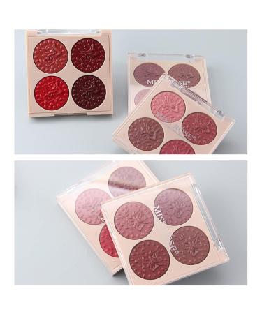 High Pigment Lip Gloss & Lipstick Palette - Cosmetic Makeup Set 1.00g (Pack #04) - International Shipping Available - Buy Online on GoSupps.com