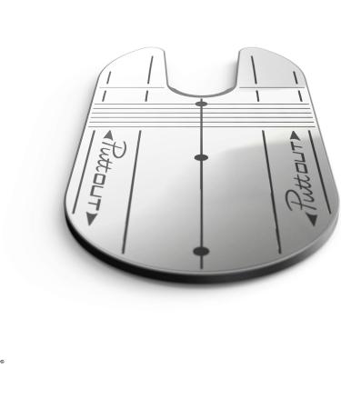 PuttOut Compact Putting Mirror - Improve Alignment & Eye Position Anywhere - Buy Online on GoSupps.com