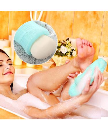 Exfoliating Mesh Soap Pouch - Bubble Foam Net for Body & Face Cleaning | Random Colors (20 Pack) - Buy Online on GoSupps.com