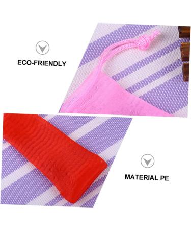 PLAFOPE 6pcs Soap Cleaning Maker Nets Soap Soap Exfoliating Wash Makeuo Cleans Pe - Buy Online on GoSupps.com