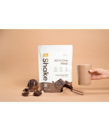310 Nutrition All-In-One Meal Replacement Shake - Vegan Superfood Low Carb Keto & Paleo Friendly - Chocolate Bliss - 26 Essential Vitamins & Minerals - Buy Online on GoSupps.com