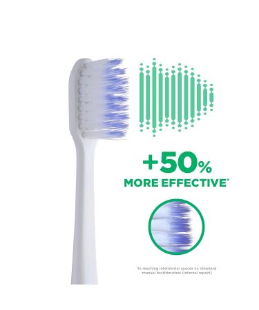 GUM Activital Sonic Sound Toothbrush | 12 000 Vibrations/Minute | Battery Operated Ultra-Spitz | International Shipping Available - Buy Online on GoSupps.com
