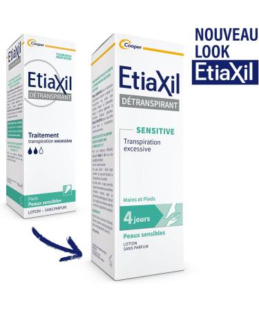 Etiaxil Excessive Sweating Treatment Feet Sensitive Skins 100ml - Buy Online on GoSupps.com
