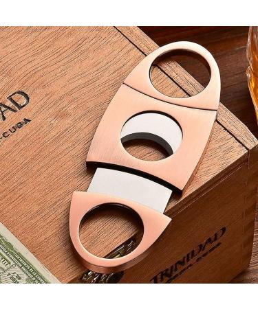Cigar Cutter Accessories Cigar Guillotine Stainless Steel Double Blade Metal Cigar Clippers Scissors for A Precise Perfect Cut Cigar Accessories Tools - Buy Online on GoSupps.com