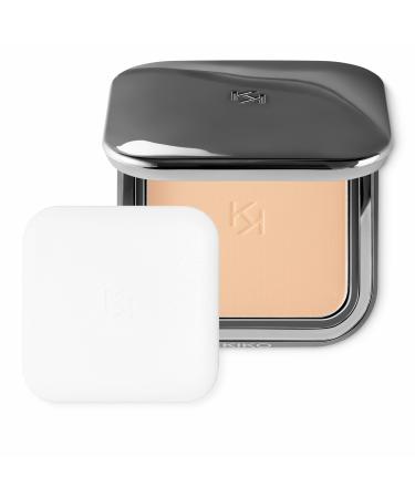 KIKO Milano Matte Fusion Pressed Powder 01 Compact Powder With Natural Matte Finish