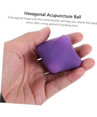 4-Pack Hex Grip Ball Trigger Massage Tool | Hexagonal Acupuncture Balls for Enhanced Healthcare - Buy Online on GoSupps.com