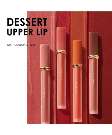 CARSLAN Matte Liquid Lipstick - Longwear Highly Pigmented Lipcolor AM23 Caramel Brown - Buy Online on GoSupps.com