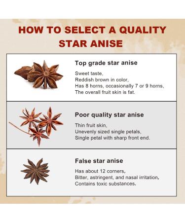 52USA Star Anise Seeds 4oz - Premium Chinese Anis Estrella Spice Pods - Dried Whole Star Anise Seed Bulk Pack - 4 Ounce - Buy Online on GoSupps.com