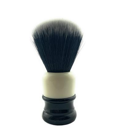 Classic Synthetic Vegan Shaving Brush for Men - Soft Bristles, Creates Lather for Safety Razor - 21MM Knot, 100mm Length - Wet Shaver's Choice (Tuxedo) - Buy Online on GoSupps.com