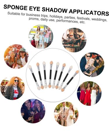 Ipetboom 60 pcs Makeup Latex Sponge Comestic Double-ended Eyeshadow H Eye Shadow 7.5cmx3pcs Assorted Colorx3pcs - Buy Online on GoSupps.com