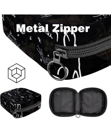 MUOOUM Women's Binding Storage Pocket | Honeybee Pattern Menstrual Cup Bag & Portable Bandages for Teens - Ideal for First Period Essentials - Buy Online on GoSupps.com