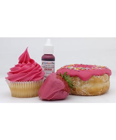 Fuchsia Oil Based Food Colouring Gel - 15ml | Ideal for Buttercream, Chocolate, Fondant Icing & More - Buy Online on GoSupps.com