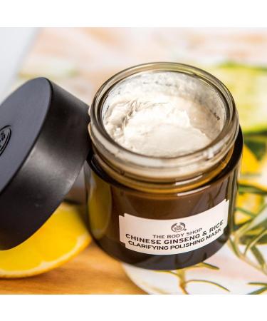The Body Shop Chin. Ginseng & Rice Clar. Pol. Mask 75ml - Buy Online on GoSupps.com