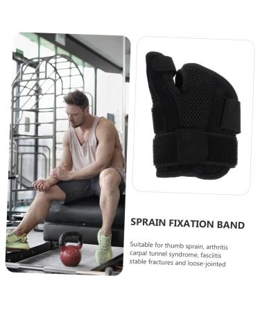 FRCOLOR Thumb Wrist Brace - Finger Splint for Sprains Stabilizer Strap & Protective Thumb Support - Mesh Cloth Comfort - Buy Online on GoSupps.com