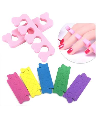 12-Piece Toe Separators for Women | Yoga Toes & Nail Art Supplies | Perfect Pedicure Tools & Spa Party Essentials - Buy Online on GoSupps.com