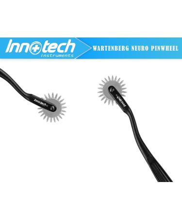 Nervenrad Needle Wheel Nerve Wheel According to Wartenberg Needle Roller 1 Wheel Roll Rust- (1 Wheel Black) 1 rad Black - Buy Online on GoSupps.com