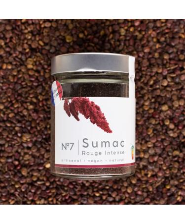 Sumac Spice Powder (99g) - Ottolenghi Recipe Book Ingredient- Premium Quality - Salt-Free Lemon Vinegar Substitute - N.7 Rouge Intense - Buy Online on GoSupps.com