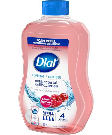 Dial Antibacterial Foaming Hand Wash Refill Power Berries 887ml Berries 887 ml (Pack of 1) - Buy Online on GoSupps.com