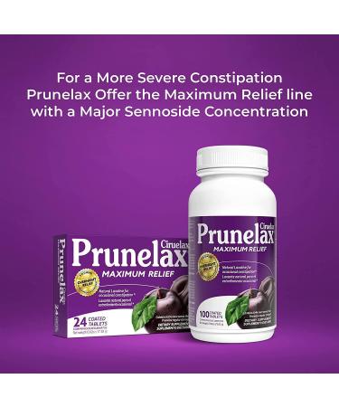 Prunelax Ciruelax Laxative Tablets 24 ea - Pack of 2 | Fast-Acting Constipation Relief - Buy Online on GoSupps.com