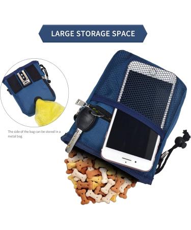 Aocclant Dog Training Treat Bag with Hip Belt - 3 Carrying Options for Toys Food & Essentials - Blue - Buy Online on GoSupps.com