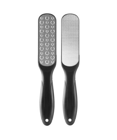 PREMYO foot file callus file rasp made of stainless steel for callus removal (black)