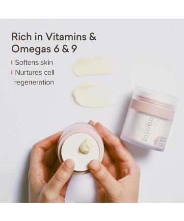 Jojoba Company Overnight Renewal Cream 50ml | Hydrating & Firming with Hyaluronic Acid Buriti Oil & Marshmallow Extract - Shop Internationally - Buy Online on GoSupps.com