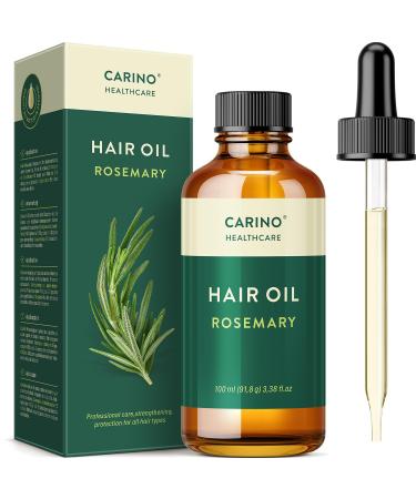 Hair oil with rosemary oil 100ml with pipette for simple appliance
