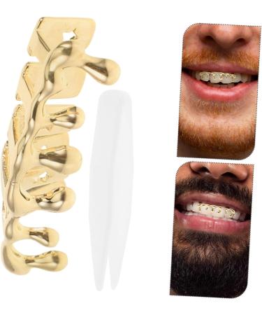 FOMIYES Teardrop Grill Cap Lower Teeth Drop Caps Tooth Hiphop Caps Dropper Teeth Cap Accessories For Oral Teeth Decoration - Buy Online on GoSupps.com