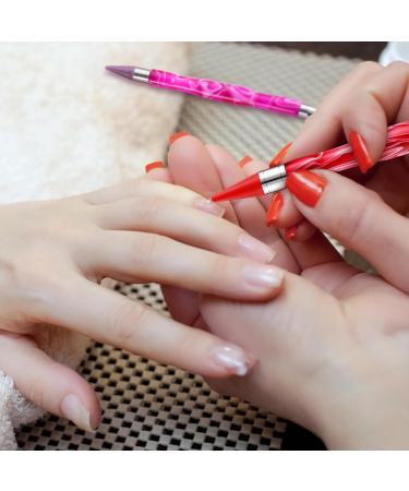 Buy Tatuo 4 Pcs Dual Ended Nail Rhinestone Picker Tool - Ergonomic Grip Wax Tip for DIY Nail Art & Gems International Shipping - Buy Online on GoSupps.com