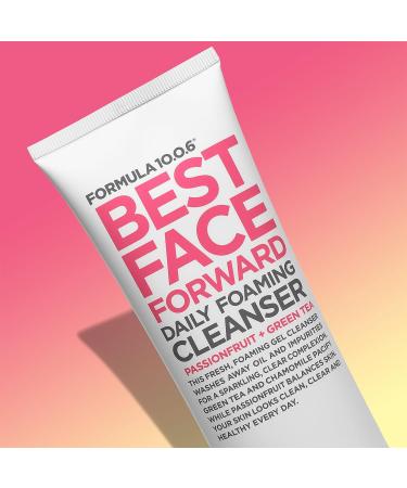 Formula 10.0.6 Best Face Forward Daily Foaming Cleanser - 5 Fl Oz - Vegan, Paraben-Free, Sulfate-Free & Cruelty-Free - Buy Online on GoSupps.com