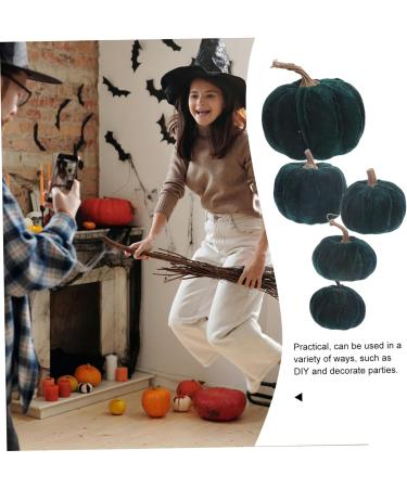 TOPBATHY 15 Pcs Flannel Foam Pumpkin Crafts Pumpkin Artificial Vegetable Outdoor Garland Artificial Wreath Assorted Pumpkins Figurines for Outdoors Fabric Pumpkins Ornaments Little Pumpkin - Buy Online on GoSupps.com